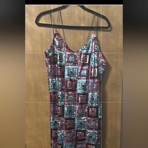 Zara Multicolor Sequin Tunic